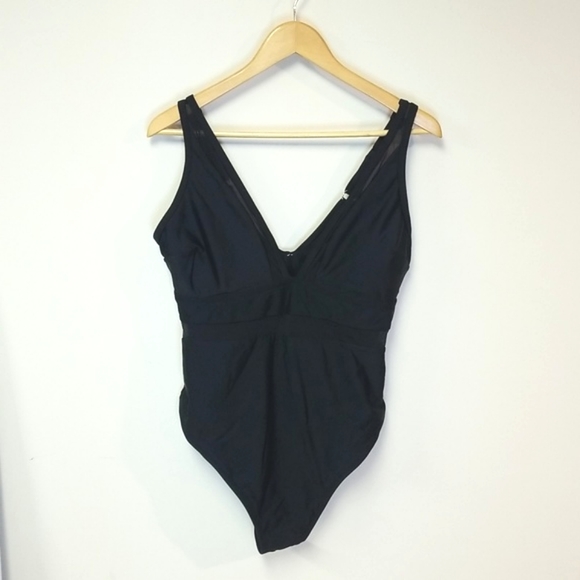 Mesh Peekaboo Swimsuit XL-1X Goth Emo AGF - Picture 2 of 4